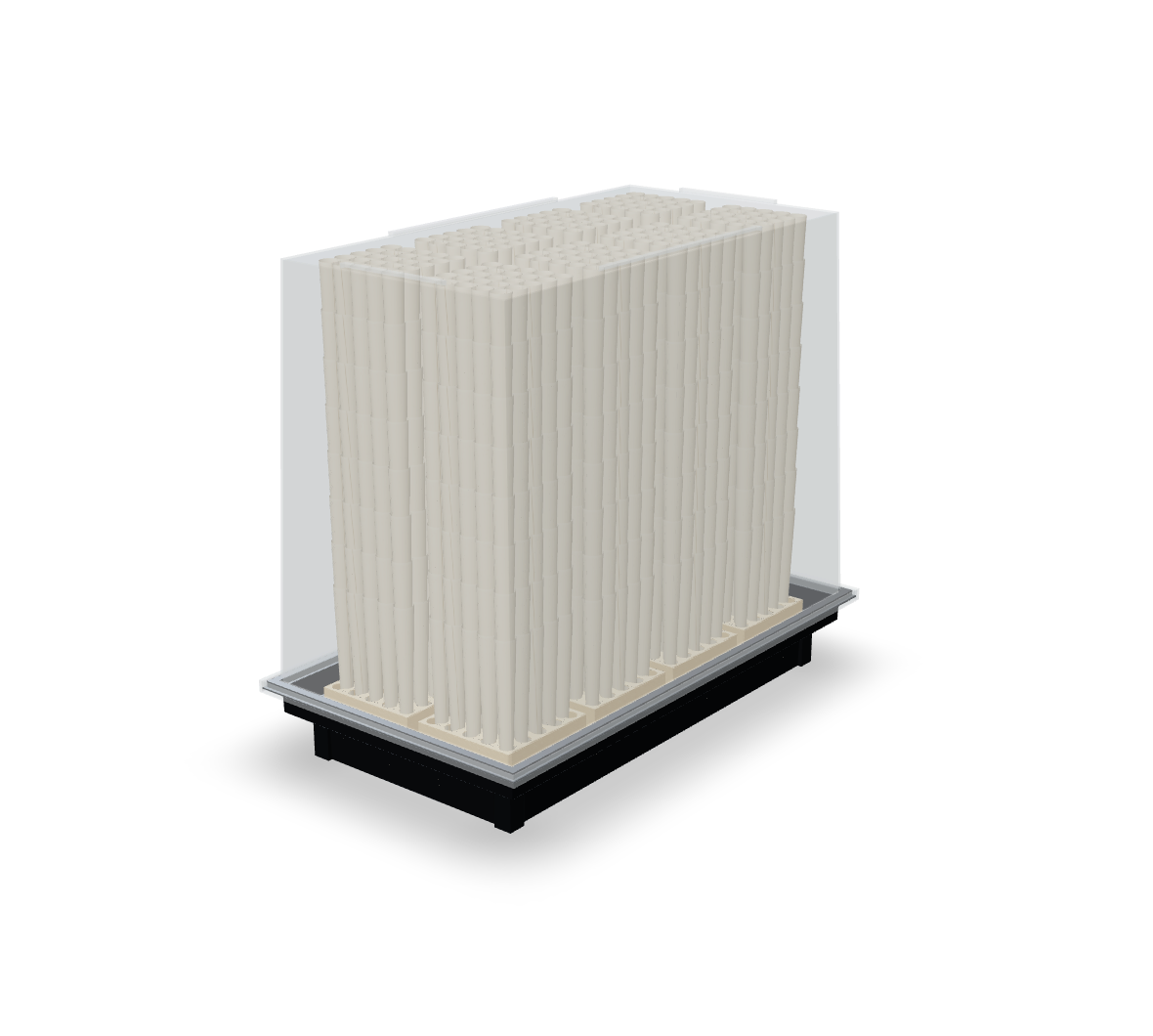 GMP-CLAM8 2×4 Eight-Tray Clamshell